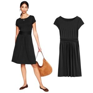 Boden Women's Amelie Jersey Dress Black 8P 0096
